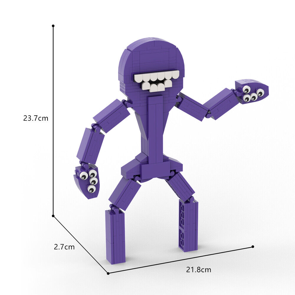 Long Joe Figure Model Building Blocks for Garden of Banban 3 Game MOC  Bricks Toy