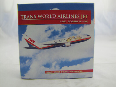 907 / 10 Schabak Boeing 767-200 TWA Trans World Airlines Jet - 1:600