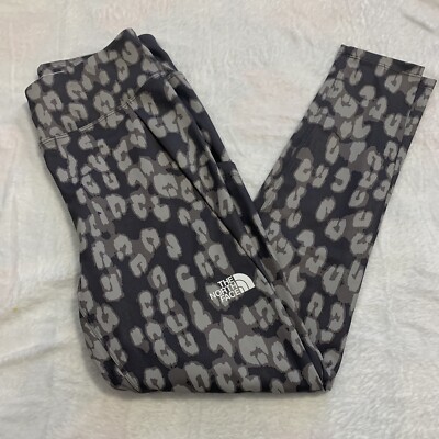 Size 14/16 L - Girl's The North Face Printed On Mountain Tights