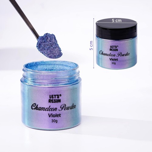 Mica Powder Chameleon Powder 30g Color Shift Mica Powder for Epoxy Resin/Tumb... - Picture 4 of 4