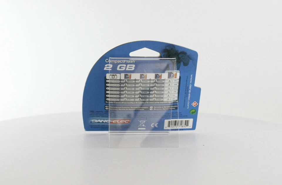 Vintage Dane-Elec 64 MB CompactFlash Memory Card (DA-CF-0064-R) - Image 2 of 2