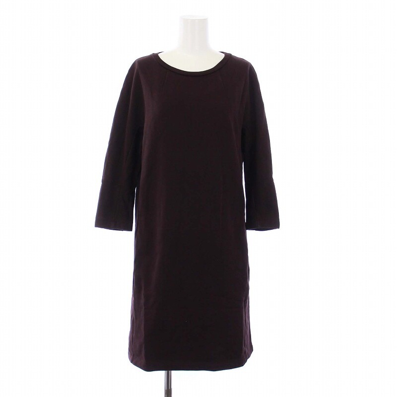 Women size XS Dries Van Noten Sweat Dress Knee Length 3/4 Sleeve  