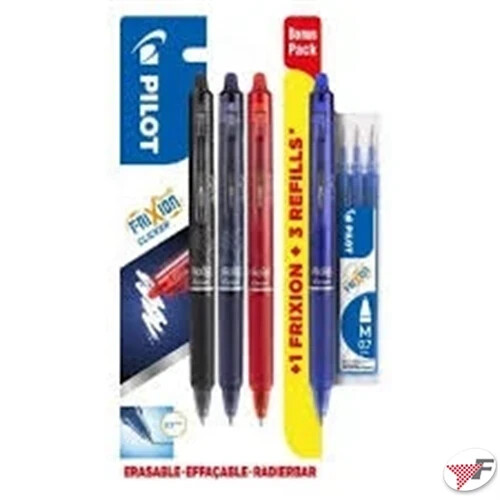 Refill Per Penna A Sfera Cancellabile Frixion Ball - Blu - Tratto Fine - Foto 8