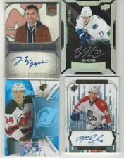 2015-16 UD Black #69 Ben Hutton AU/299 RC Vancouver Canucks 52/299