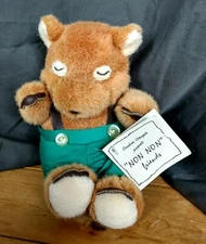 Vintage Creative Concepts 8" Non Non Friends Plush Sleepy Bear No Hammock 