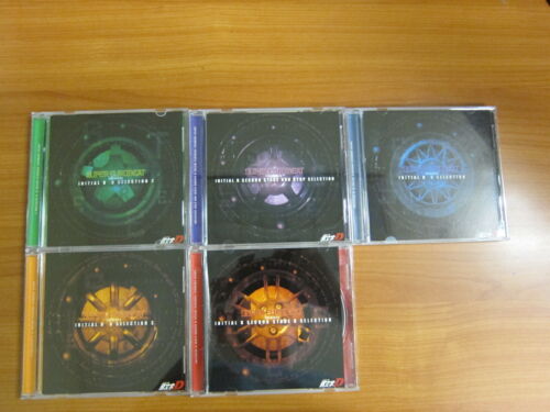 New Initial D Millennium Box 5-CD Set Super EuroBeat Soundtrack Music Anime CDs - Picture 3 of 5