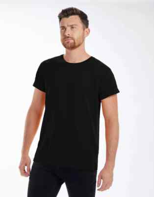 Mantis Herren Organic Roll Sleeve Tee T-Shirt