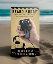 FIZZ CREATIONS BEARD BUDDY “BEARD DRYER” USB ATTACHED CORD BLACK MENS GROOMING