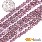 Plain Round Purple Lepidolite Gemstone Beads, For Jewelry at Rs 280/strip in Delhi