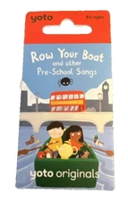 Yoto Card Row Your Boat and Other Pre-School Songs Audio Book Card