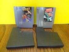 NES RYGAR & TARGET RENEGADE Video Game Bundle Pins Polished Working ~FAST S/H