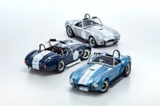 Kyosho 1:18 For Ford Shelby 427 S/C cobra Diecast Model Car Gifts Silver/Blue