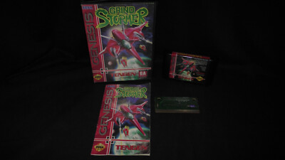 SERVICED - Grind Stormer Sega Genesis CIB Complete Console System