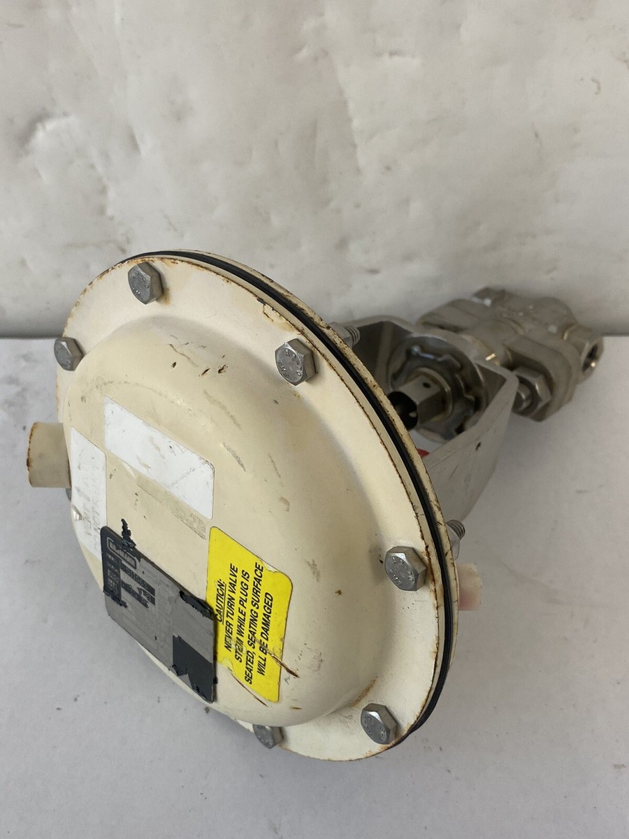 Baumann ＆ Baumann　Spiel Raume Fisher 51106S Baumann Pneumatic Stainless Control Valve 1/4” | eBay