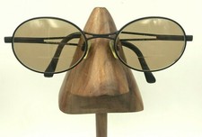 Vintage Vogue VO3233-S 337 Black Metal Oval Sunglasses Italy FRAMES ONLY