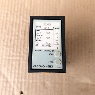 Toyo Keiki DGP1 Isolator