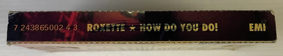 Roxette How Do You Do Music Cassette Tape Single 7 243865002 4 3 EMI 1992 OG - Imagem 3 de 4