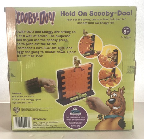 Hold On Scooby Doo Game Pressman 2011 Caja Original Completa Scoobi Scoob Jenga - Imagen 6 de 12