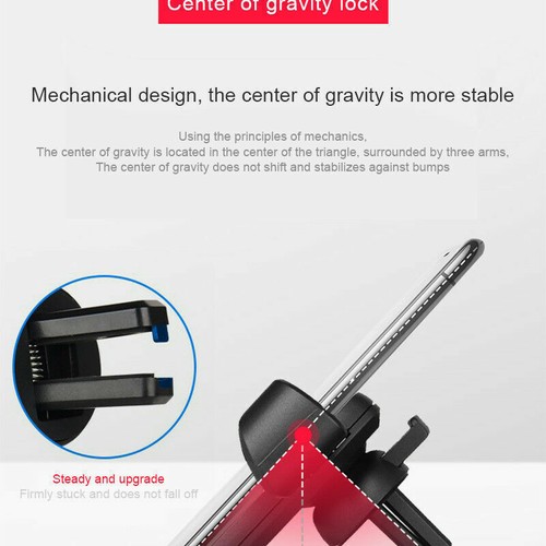 Universal Gravity Car Holder Mount Air Vent Stand Cradle For Mobile Cell Phone - Picture 6 of 10