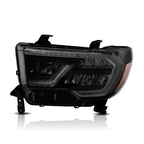 For Toyota 07-13 Tundra&08-21 Sequoia Sequential LED Reflector Headlights - Picture 2 of 17