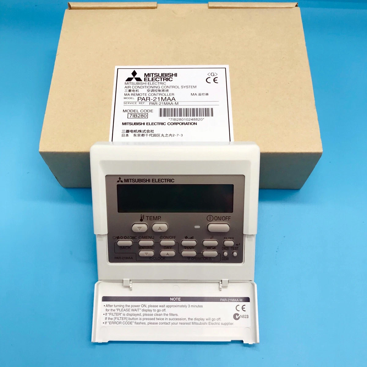 Original Mitsubishi Central Air Conditioning Wire Controller PAR-21MAA  PAR-21MCC | eBay