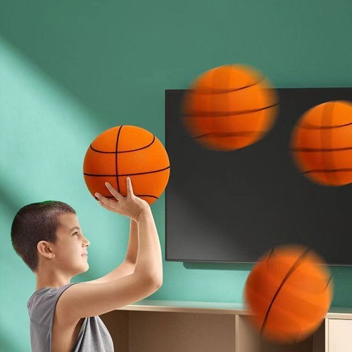 Newest Silent Basketball, Indoor Training Foam Ball Uncoated High-DensiGT - Picture 18 of 31