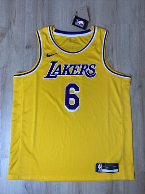 LeBron James Nike NBA Trikot NEU Swingman Gr. XL Los Angeles Lakers