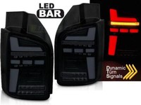 Scheinwerfer Paar FüR Volkswagen T5 Ab 2003 Bis 2009 Full LED BAR DYN Rauchsc...
