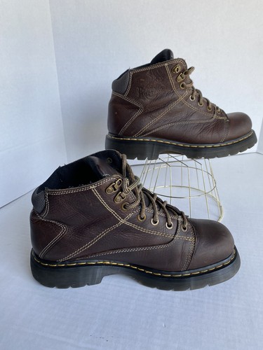 Leather 7-Eye Boots Y2K Grunge | eBay