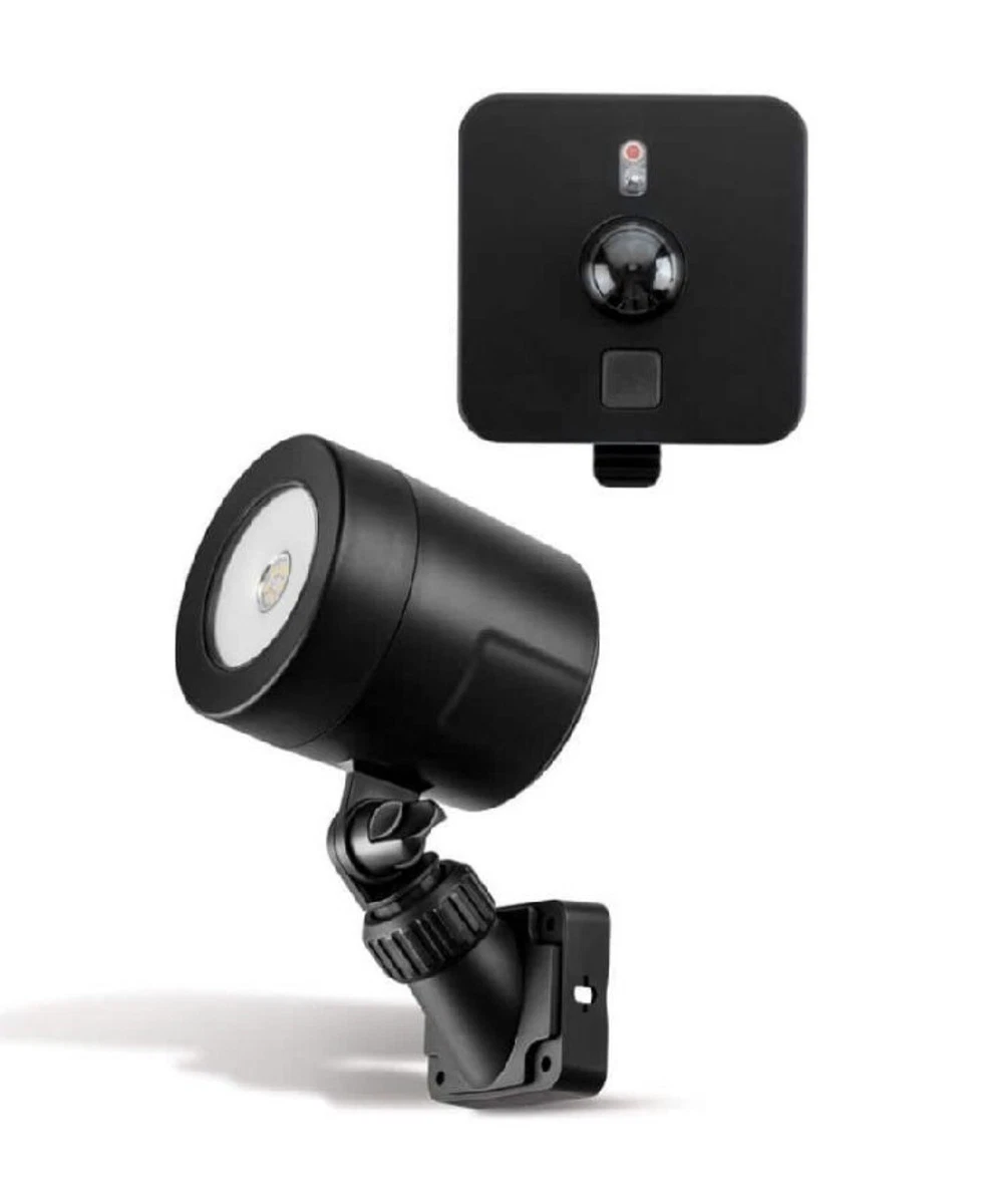 Novolink Wirelessly Connected Battery Operated Black Led Spotlight