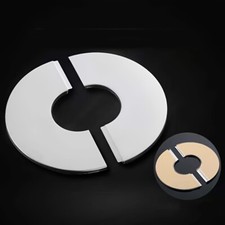 5Pcs Self-Adhesive Stainless Steel Escutcheon Covers Valve Tap Decor Set Quality