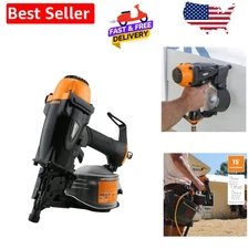 Professional 15 Degree Pneumatic Siding Nailer - Reliable and Safe Operation