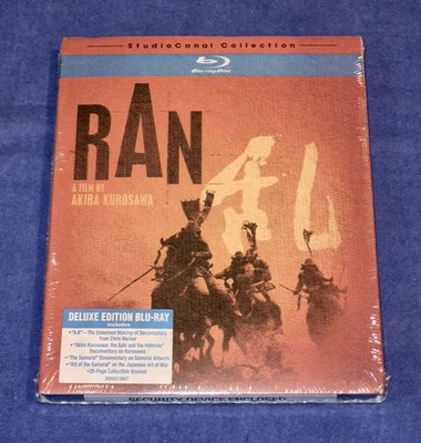 Ran (1985) - Deluxe Edition (Blu-ray, 2010) Studio Canal Akira Kurosawa NEW