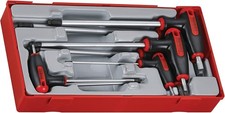 Teng TTHEX7Metric Sechskant-T-Griff-Treiber, 7 Stück