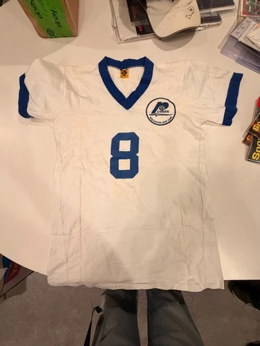 Original Circa 1973 Mario Camacho Rochester Lancers NASL Soccer Game Worn Jersey