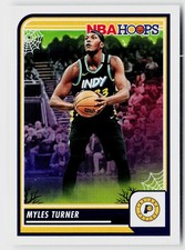 2023-24 Hoops Haunted Hoops #183 Myles Turner Orange