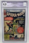 Amazing Spider-Man #9 CGC 4.0 Restored Slight C1 - Origin 1st Appearance Electro