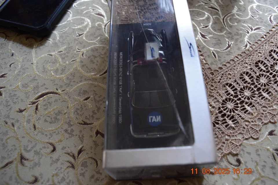 Mercedes-Benz W108 Police GAI Leningrad 1980г Spark [A004] - Image 3 of 4