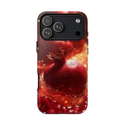 For iPhone/Galaxy/Pixel - Premium Case - Pomegranate Fruit Red Splash