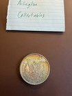 1896 P Morgan Silver Dollar - Big Toner, Multiple Colors Toning — photo 3