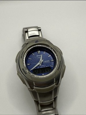 Casio G-Shock MTG-520 Analog Digital Blue Dial Watch 2713   Fully Functional
