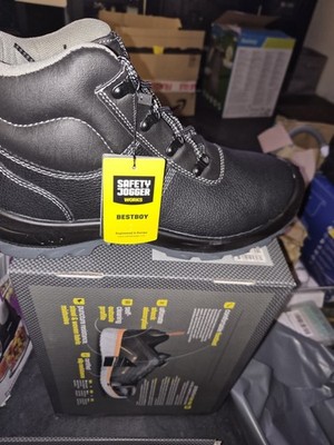 SAFETY JOGGER Stahlkappe Stiefel - BESTBOY S3/S1P Arbeitsschuh UK 11 EU 48 inkl. Versand 