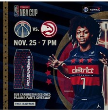 Washington Wizards Bub Carrington Designed XL Pajama Lounge Pants PJ New SGA