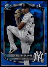 2025 Bowman Chrome Sapphire Carlos Lagrange #BCP-202 Blue 1st Bowman