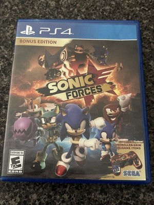 PS4 Sonic Forces bonus edition-no manual