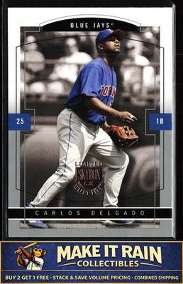 Carlos Delgado 2004 SkyBox LE Retail #91 Toronto Blue Jays Baseball