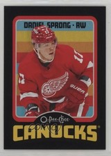 2024-25 O-Pee-Chee Retro Black Border 39/100 Daniel Sprong #316 g5i