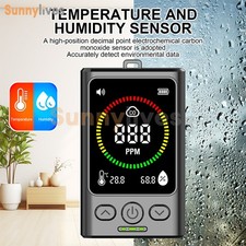 Portable Carbon Monoxide Alarm Detector Electrochemical Sensor Gas Leak Detector