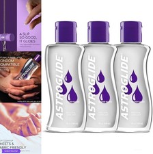 Water Based Personal Lubricant 5 Fl Oz 3 Pack Unscented Condom Safe Toy