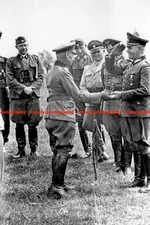 F017069 German Officers Herman Hoth Trierenberg Sepp Dietrich Paul Hausser Award